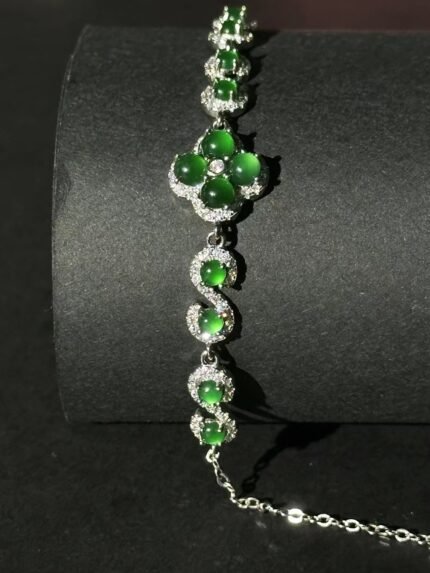 myglowjewelsBoho – Chic Green Gem CuffLuxe Nature – Inspired Emerald BraceletSummer Glow Emerald Bracelet