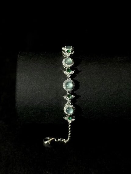 myglowjewelsBoho – Chic Green Gem CuffLuxe Nature – Inspired Emerald BraceletSummer Glow Emerald Bracelet